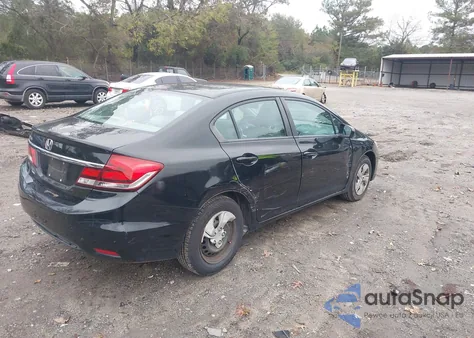 2014 Honda Civic Lx из США, поврежденный, VIN 2HGFB2F58EH532636